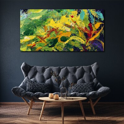 Foto auf leinwand Tropische Farbexplosion
