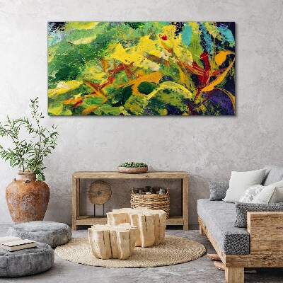 Foto auf leinwand Tropische Farbexplosion