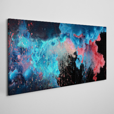Foto auf leinwand Bunte Wolken in Bewegung