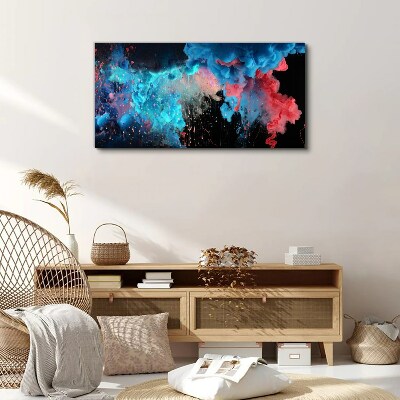 Foto auf leinwand Bunte Wolken in Bewegung