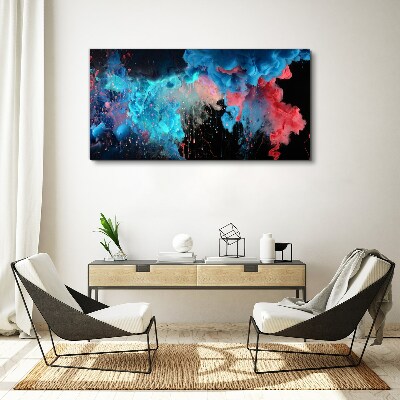 Foto auf leinwand Bunte Wolken in Bewegung