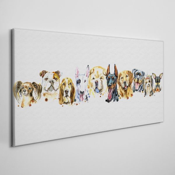 Foto auf leinwand Hundefreundschaften