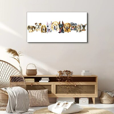 Foto auf leinwand Hundefreundschaften