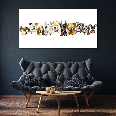 Foto auf leinwand Hundefreundschaften