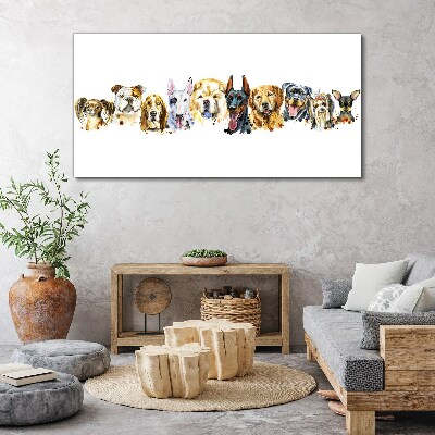 Foto auf leinwand Hundefreundschaften