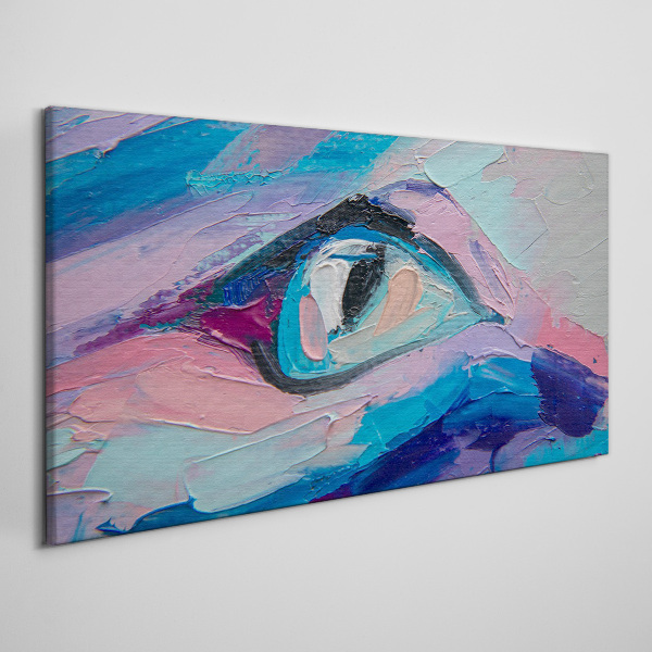 Foto auf leinwand Ein nebliger Look in Pastellfarben