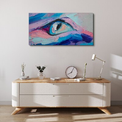 Foto auf leinwand Ein nebliger Look in Pastellfarben