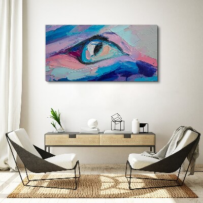 Foto auf leinwand Ein nebliger Look in Pastellfarben