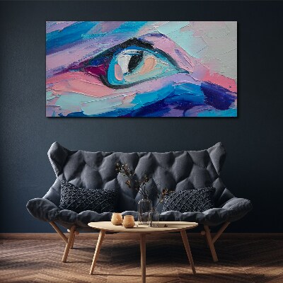 Foto auf leinwand Ein nebliger Look in Pastellfarben