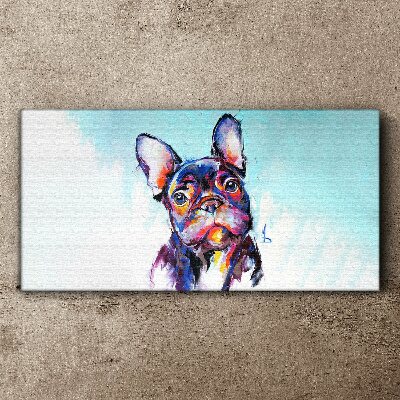 Foto auf leinwand Tierhund-Abstraktion