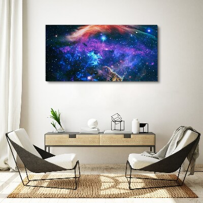 Bild auf leinwand Weltraumsterne Nachthimmel