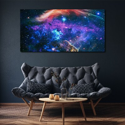 Bild auf leinwand Weltraumsterne Nachthimmel