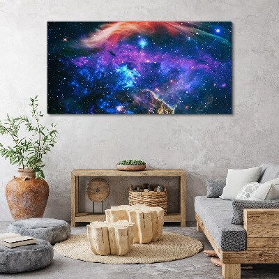 Bild auf leinwand Weltraumsterne Nachthimmel