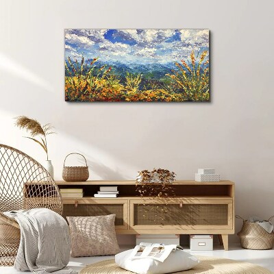 Foto auf leinwand Sommerliche Berglandschaften