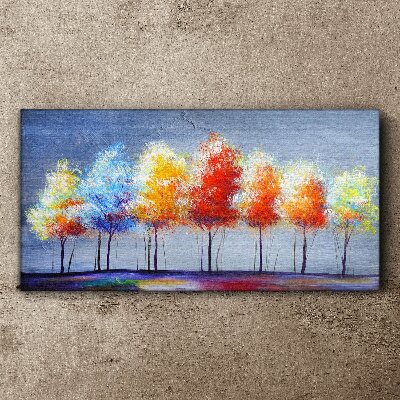 Foto auf leinwand Herbstfarben im Park