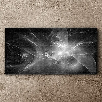 Foto auf leinwand Futuristische Abstraktionen in Monochrom