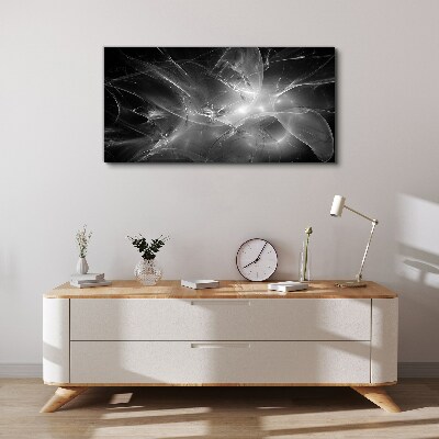 Foto auf leinwand Futuristische Abstraktionen in Monochrom