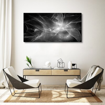 Foto auf leinwand Futuristische Abstraktionen in Monochrom