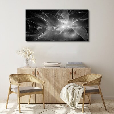 Foto auf leinwand Futuristische Abstraktionen in Monochrom
