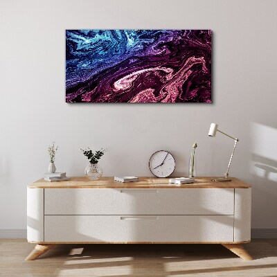 Bild auf leinwand Kosmischer Farbenwirbel