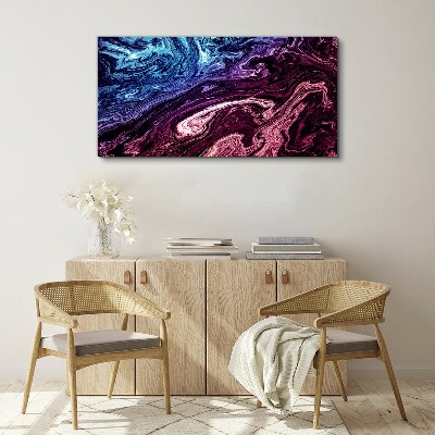 Bild auf leinwand Kosmischer Farbenwirbel