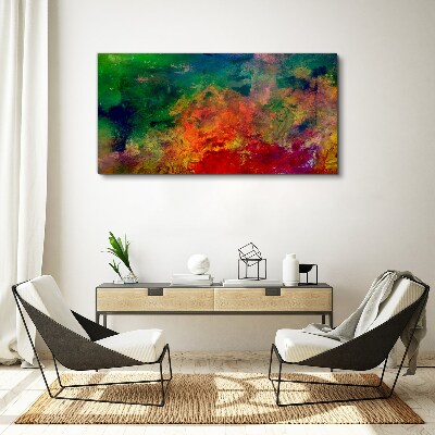 Foto auf leinwand Die Farben der Emotionen in Bewegung