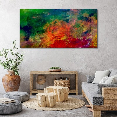 Foto auf leinwand Die Farben der Emotionen in Bewegung