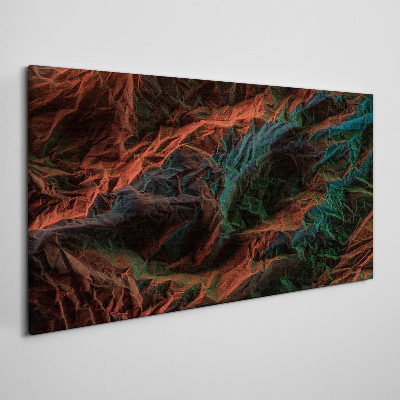 Foto auf leinwand Komplexe Farben und Texturen