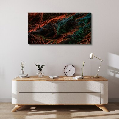 Foto auf leinwand Komplexe Farben und Texturen