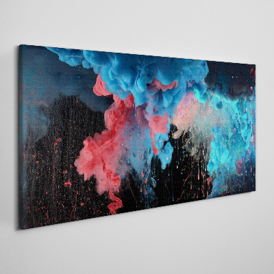 Foto auf leinwand Kosmische Explosion der Farben