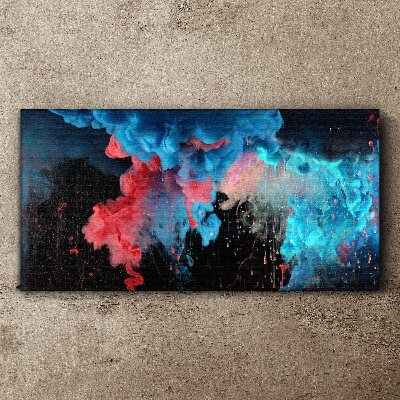 Foto auf leinwand Kosmische Explosion der Farben
