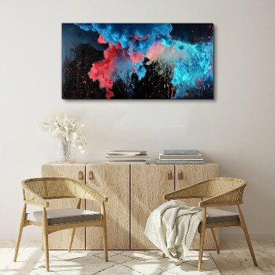 Foto auf leinwand Kosmische Explosion der Farben