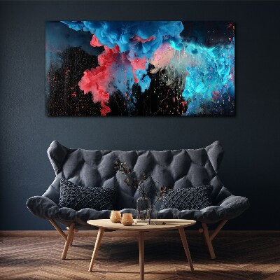 Foto auf leinwand Kosmische Explosion der Farben