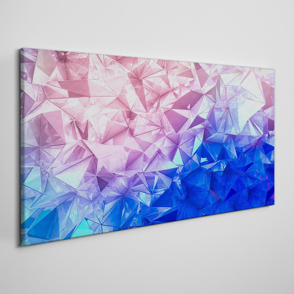 Leinwandbild Kaleidoskopische Eistöne