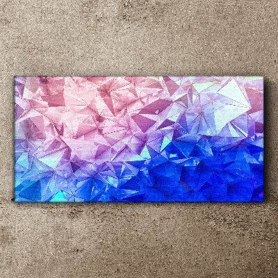 Leinwandbild Kaleidoskopische Eistöne