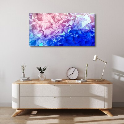Leinwandbild Kaleidoskopische Eistöne