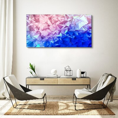 Leinwandbild Kaleidoskopische Eistöne