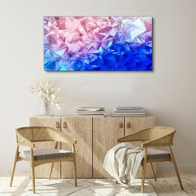 Leinwandbild Kaleidoskopische Eistöne