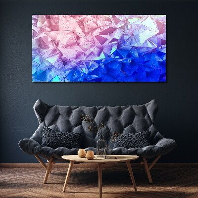 Leinwandbild Kaleidoskopische Eistöne