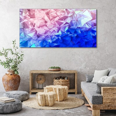 Leinwandbild Kaleidoskopische Eistöne