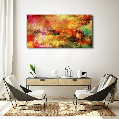 Foto auf leinwand Buntes abstraktes Chaos