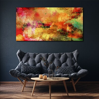 Foto auf leinwand Buntes abstraktes Chaos