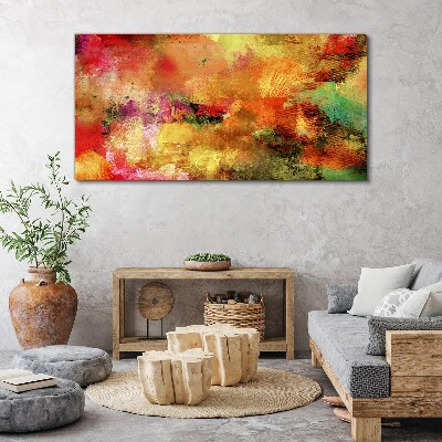 Foto auf leinwand Buntes abstraktes Chaos