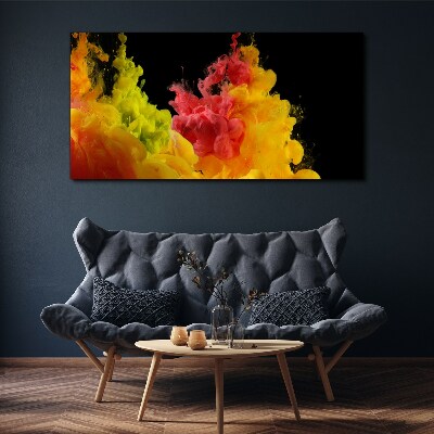 Foto leinwand Farben in Bewegung