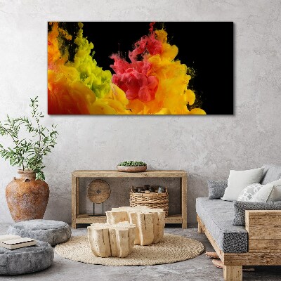 Foto leinwand Farben in Bewegung