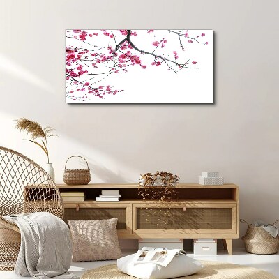 Foto auf leinwand Blumenharmonie in Rosa