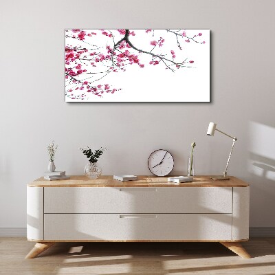 Foto auf leinwand Blumenharmonie in Rosa