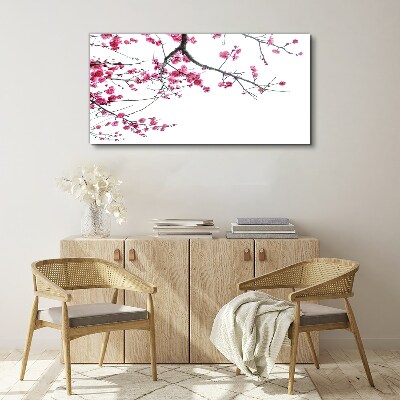 Foto auf leinwand Blumenharmonie in Rosa
