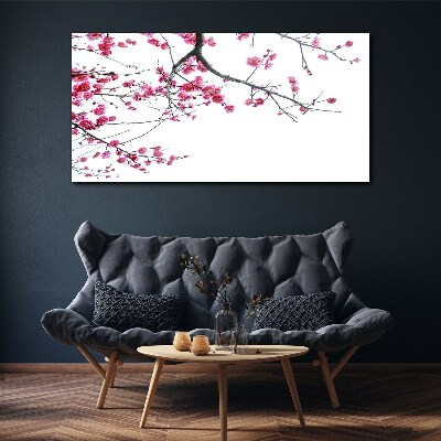 Foto auf leinwand Blumenharmonie in Rosa