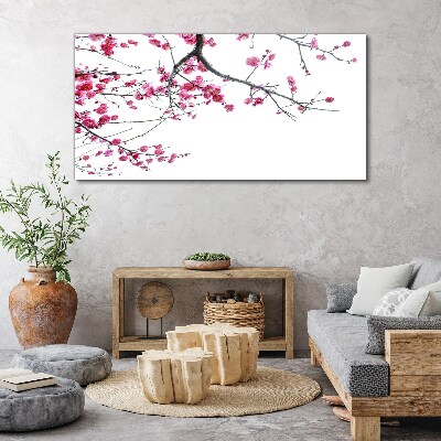 Foto auf leinwand Blumenharmonie in Rosa